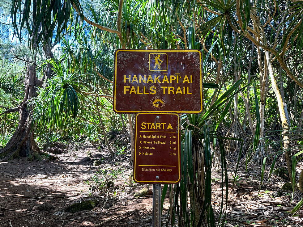 Hanakapi'ai Falls Hike, Kauai