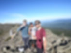 Mount Madison Summit on Presidential Traverse in White Mountains of New Hampshire