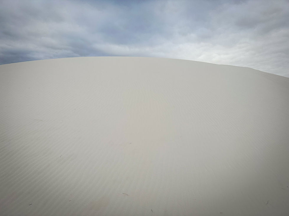 Alkali Flats Trail, White Sands National Park, New Mexico