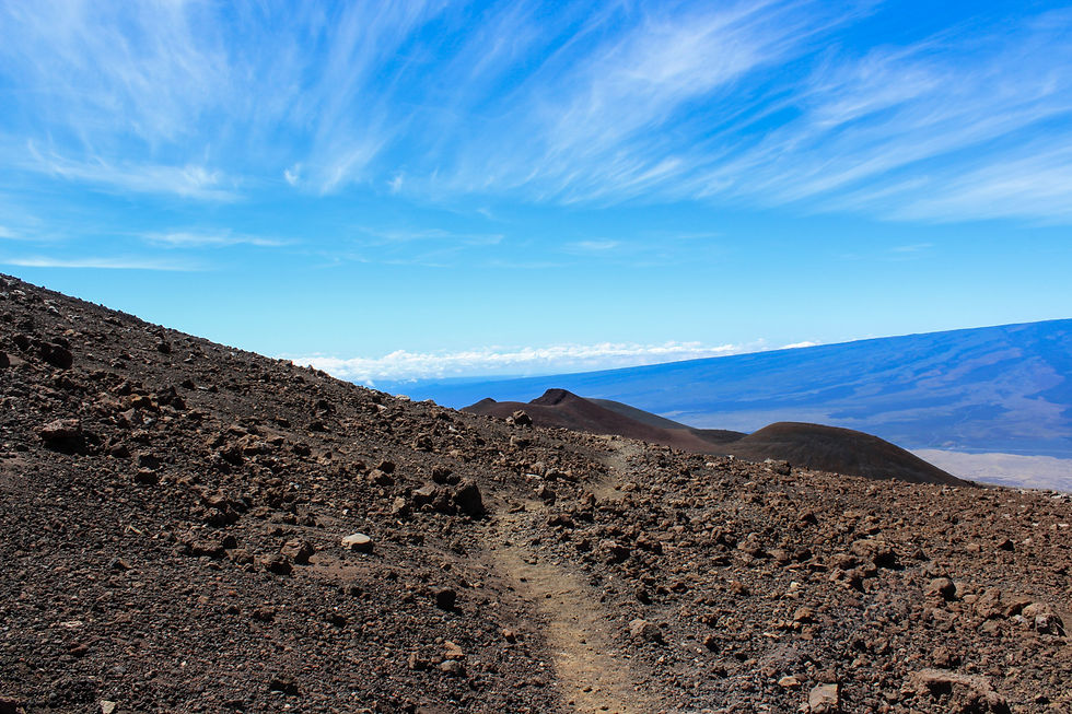Mauna Kea hike on Big Island Hawaii