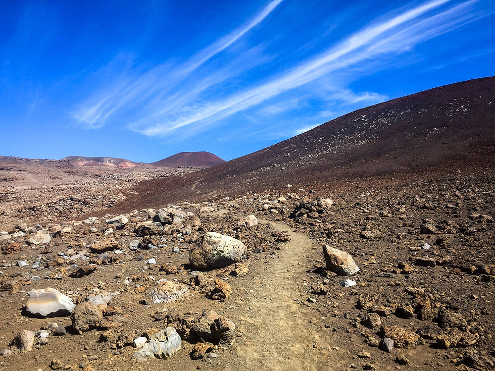 Mauna Kea hike on Big Island Hawaii