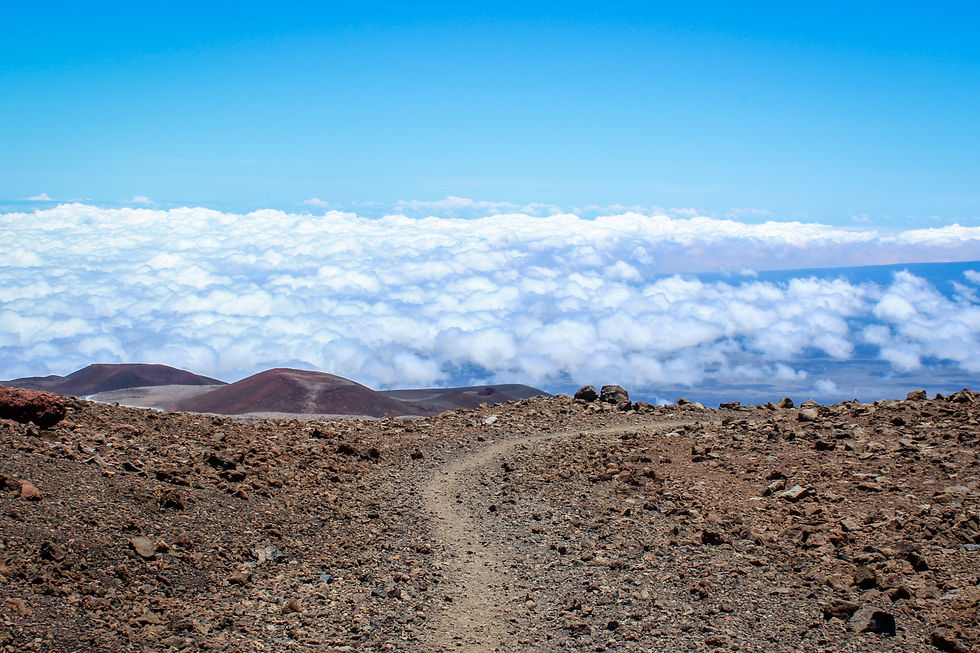 Mauna Kea hike on Big Island Hawaii