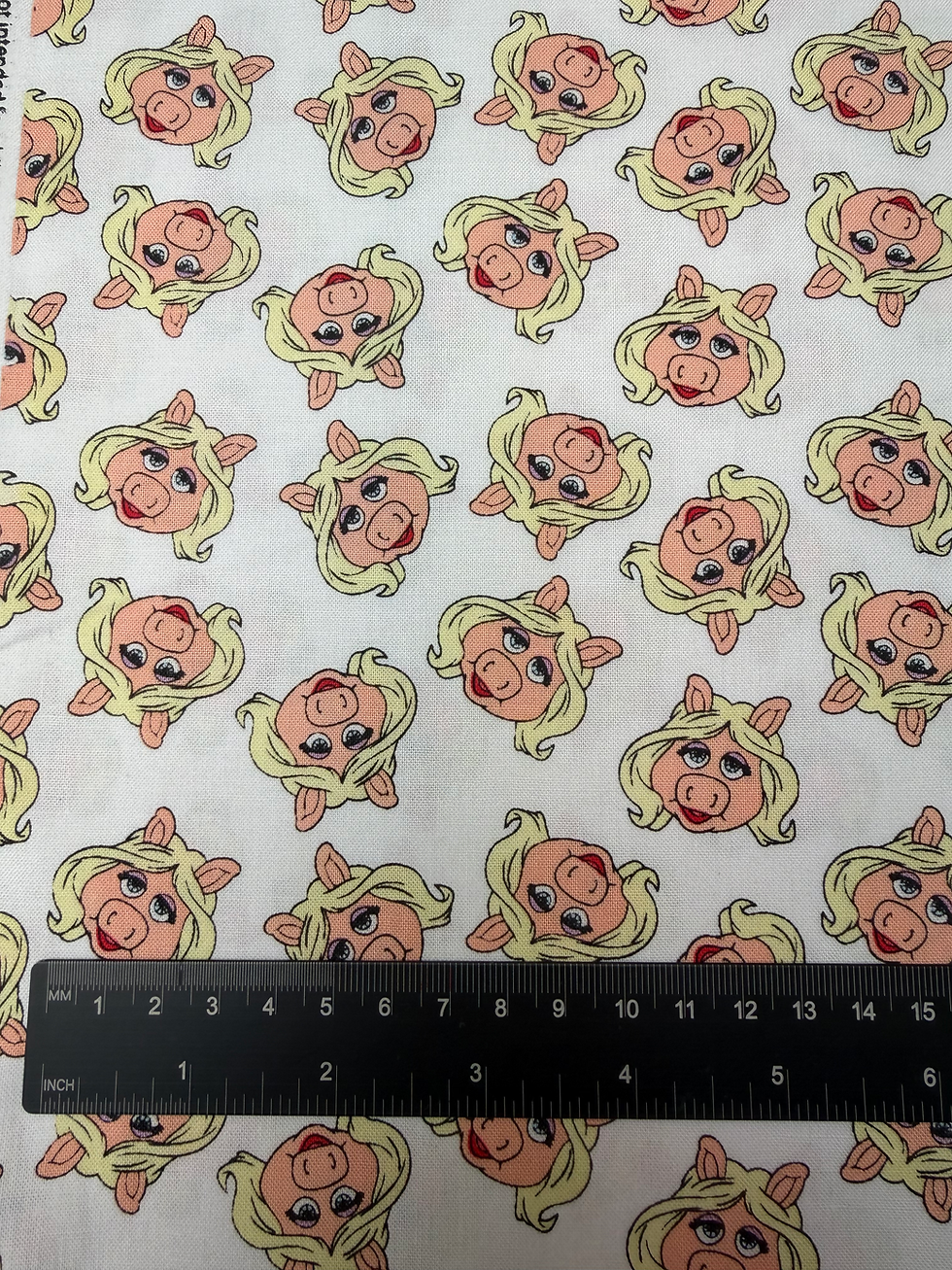 Miss Piggy The Muppets Craft Cotton Ruler View