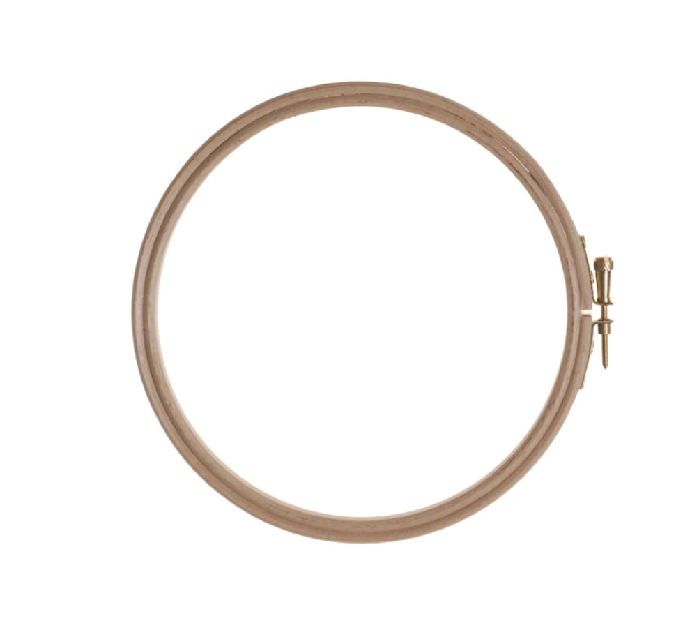 Embroidery Ring With Screw Larger Size