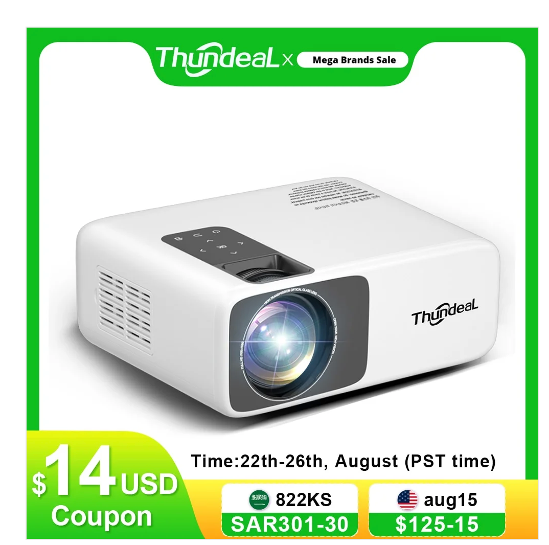 Full HD Projector 1080P 2K 4K Video LED 3D Portable Projector TD93Pro Mini WiFi