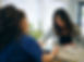 medical assistant and patient