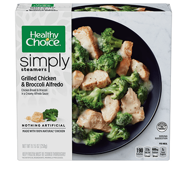 Grilled Chicken and Broccoli Alfredo