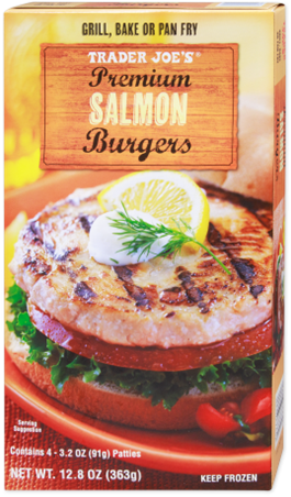 Trader Joe's Salmon Burgers
