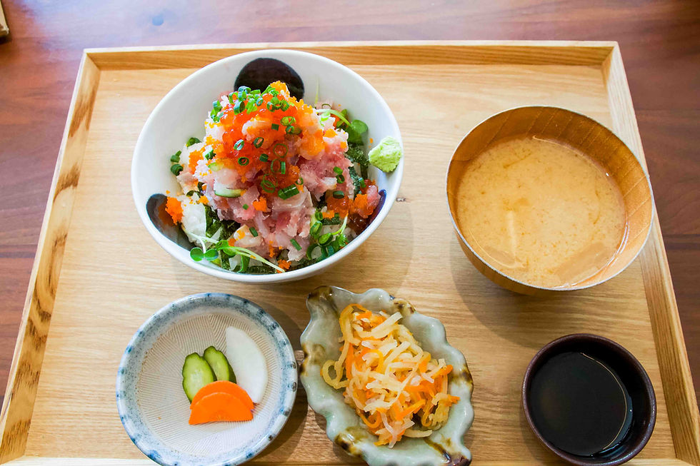 A Teishoku Meal in Tokyo