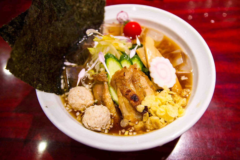 Yamagata Cold Ramen at Totoko