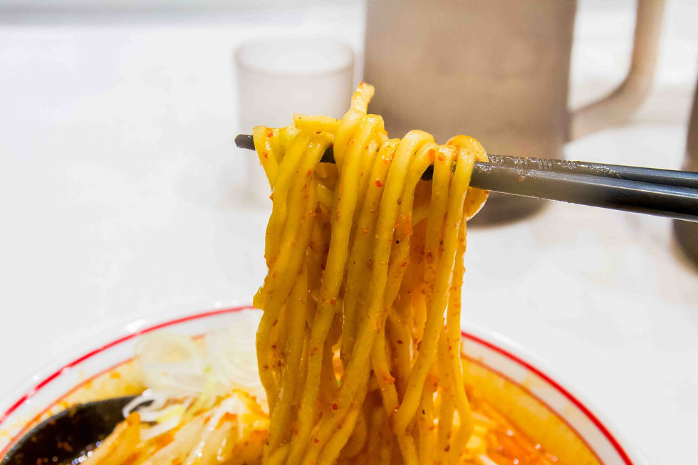 Thick Noodles at Nakamoto