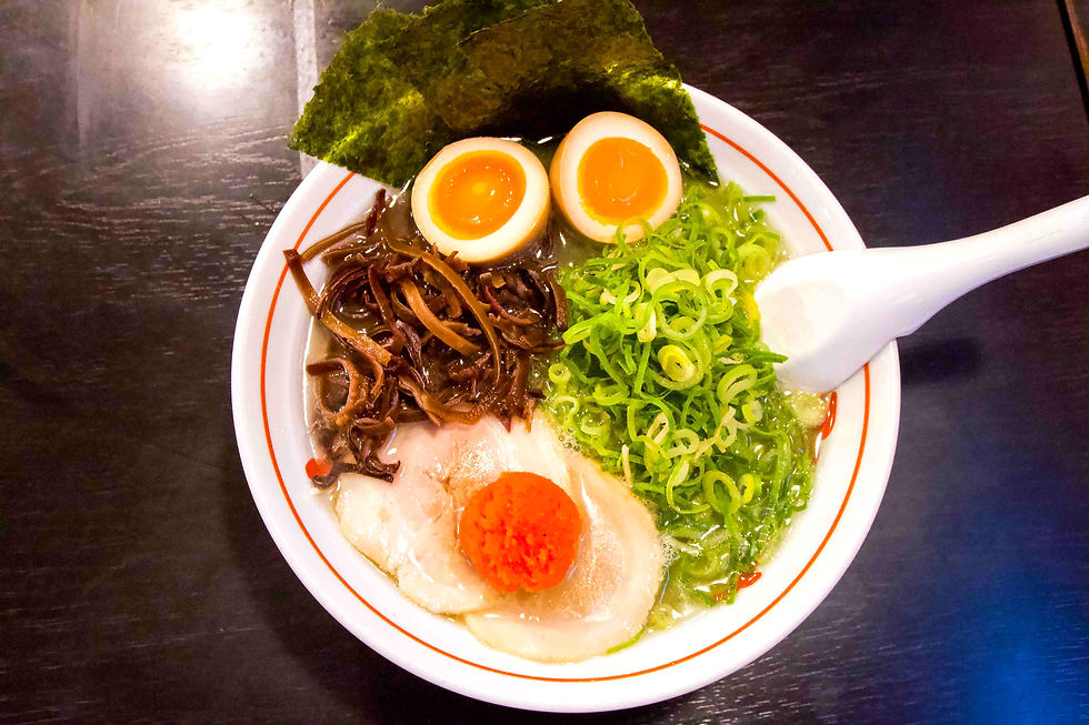 Yamachan Ramen in Ginza is a late night favorite
