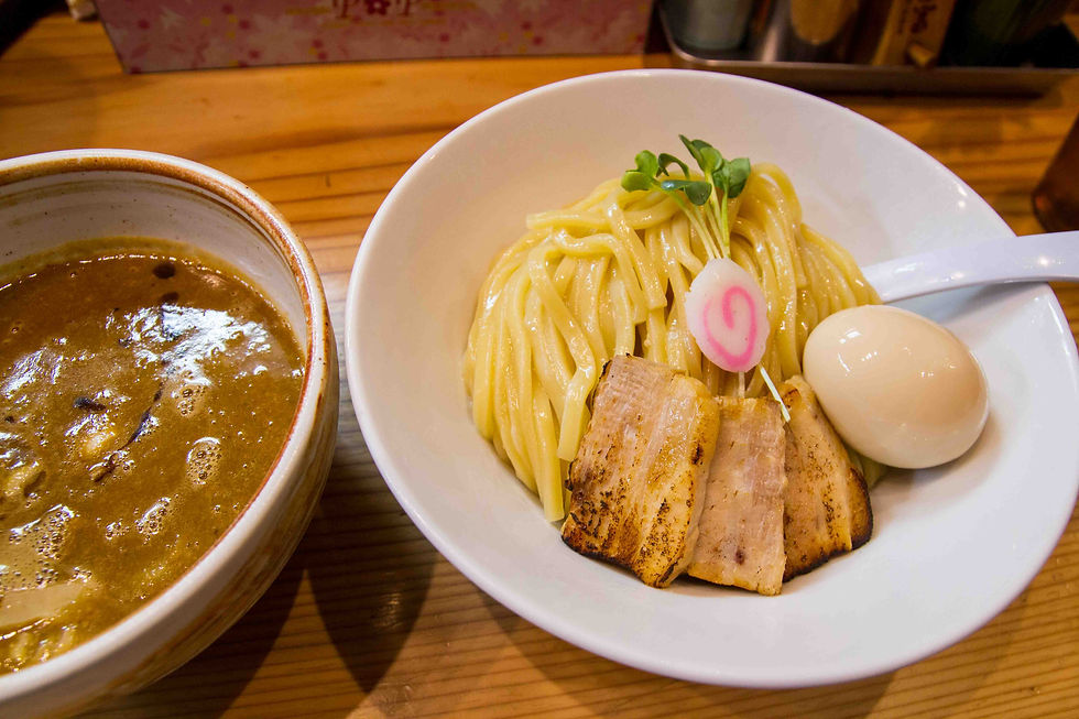 24 Hours in Tokyo - Tsukemen at Ginza Oborozuki