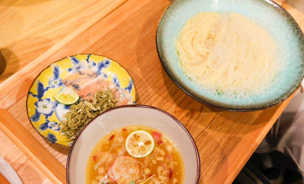 A Tsukemen Inspired by Rosanjin