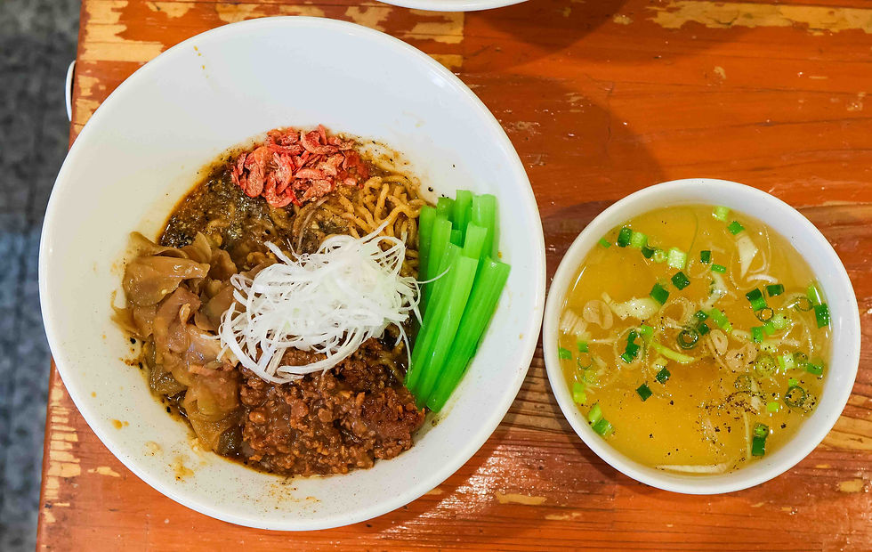 Tantanmen and Soup