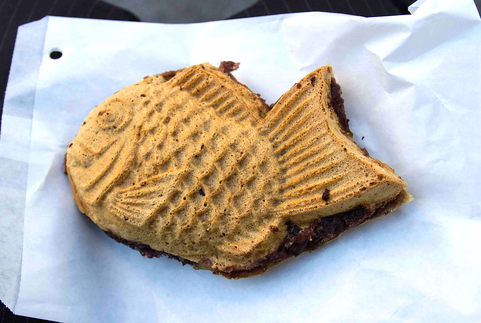 Taiyaki from the Tokyu Food Show
