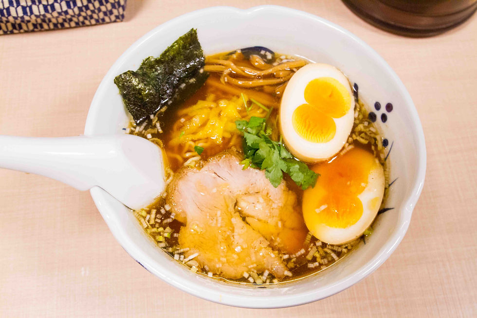 Classic Shoyu Ramen at Yoroiya