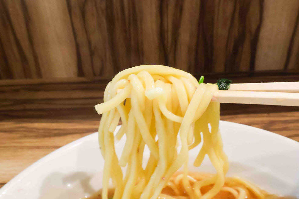Thick Noodles made by Miwakaya Seimen