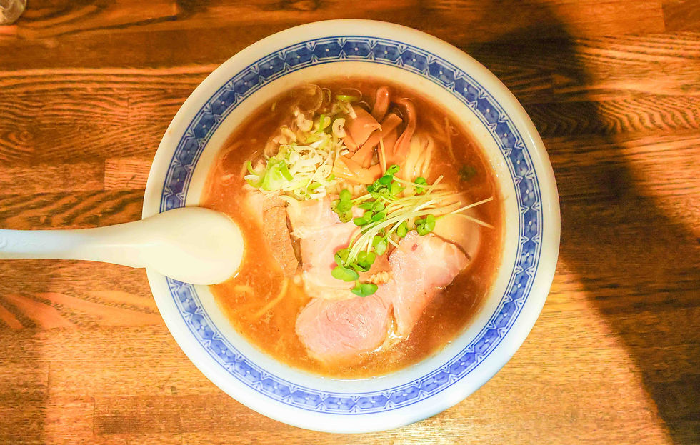 Sansanto Ramen - Uptop View