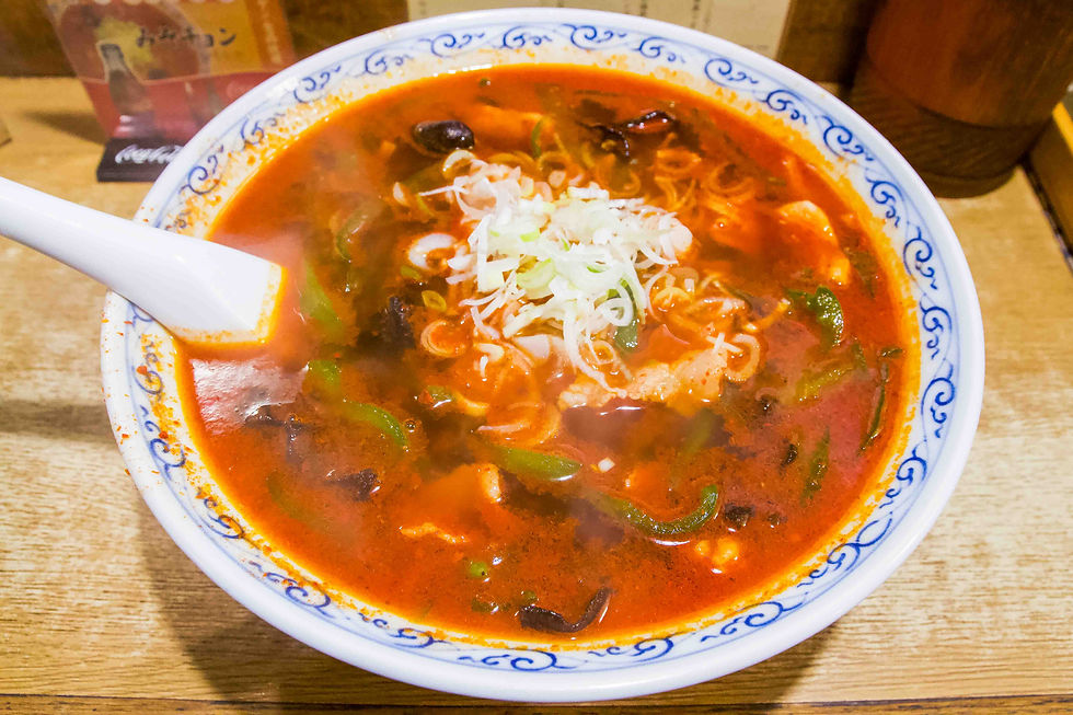 Spicy Shoyu Ramen at Rishiri