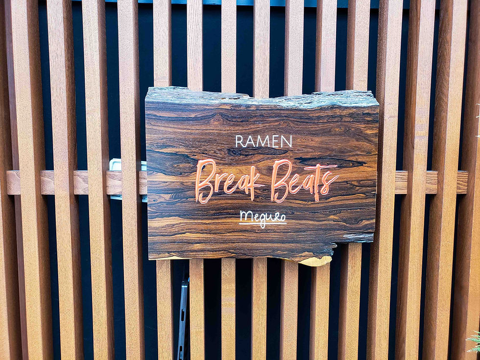 Ramen Break Beats - Signboard