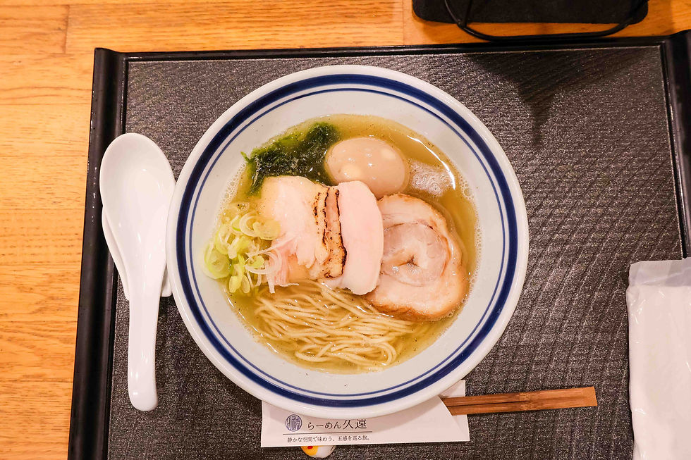 Ramen Kuon's Beautiful Shio Ramen