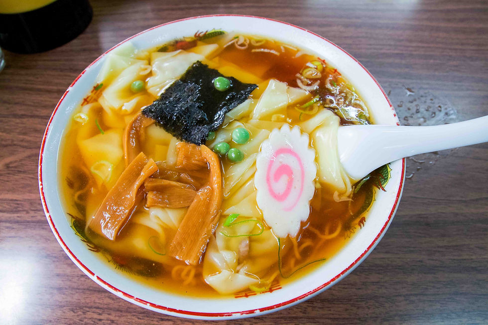 Tamari Serves Classic Chuukasoba