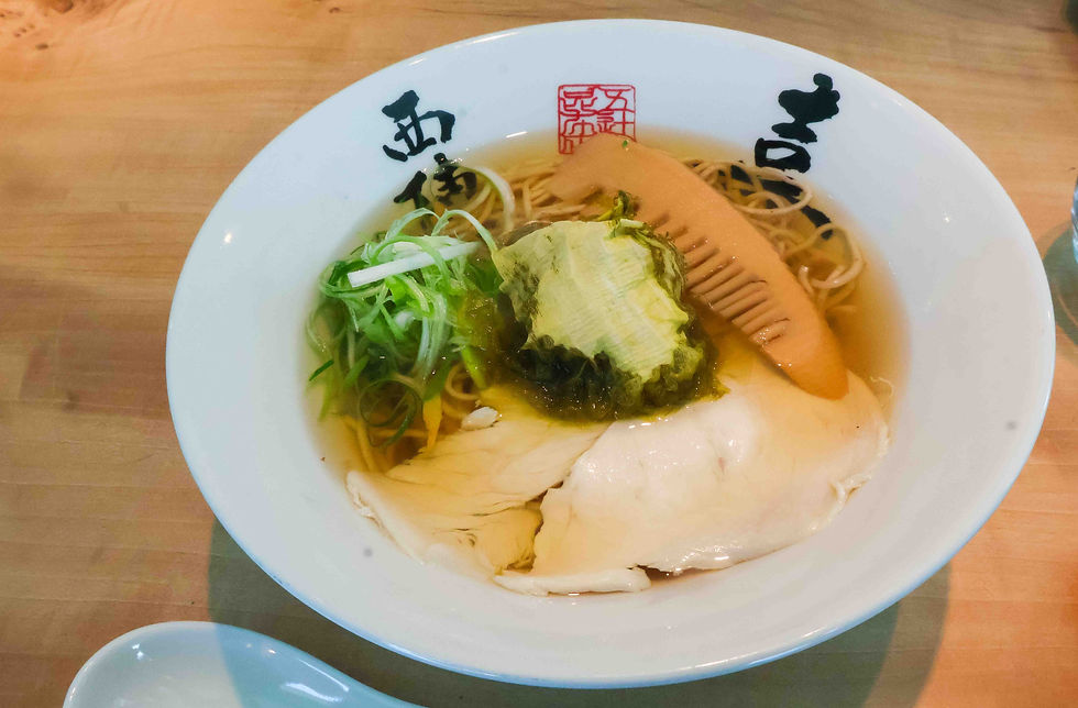 Simple Toppings for their Ramen