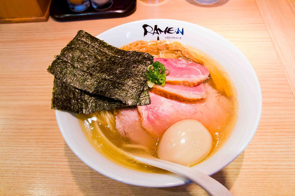 Ramen Nijubunnoichi - Shio Ramen Closeup