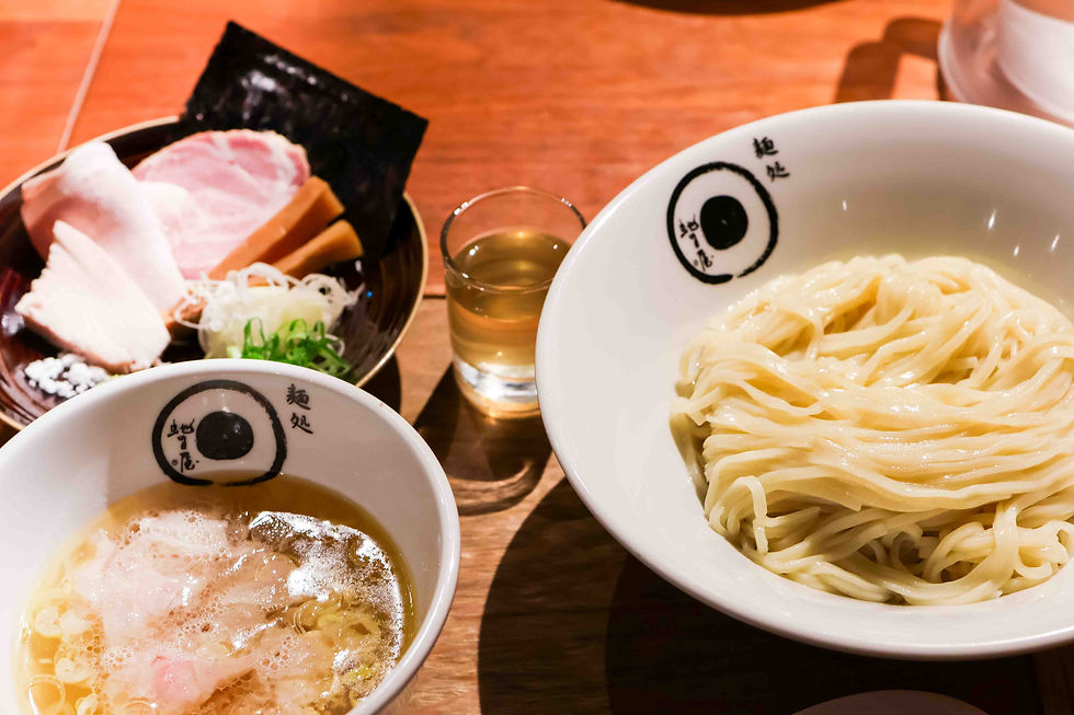 The Shio Tsukemen is my favorite
