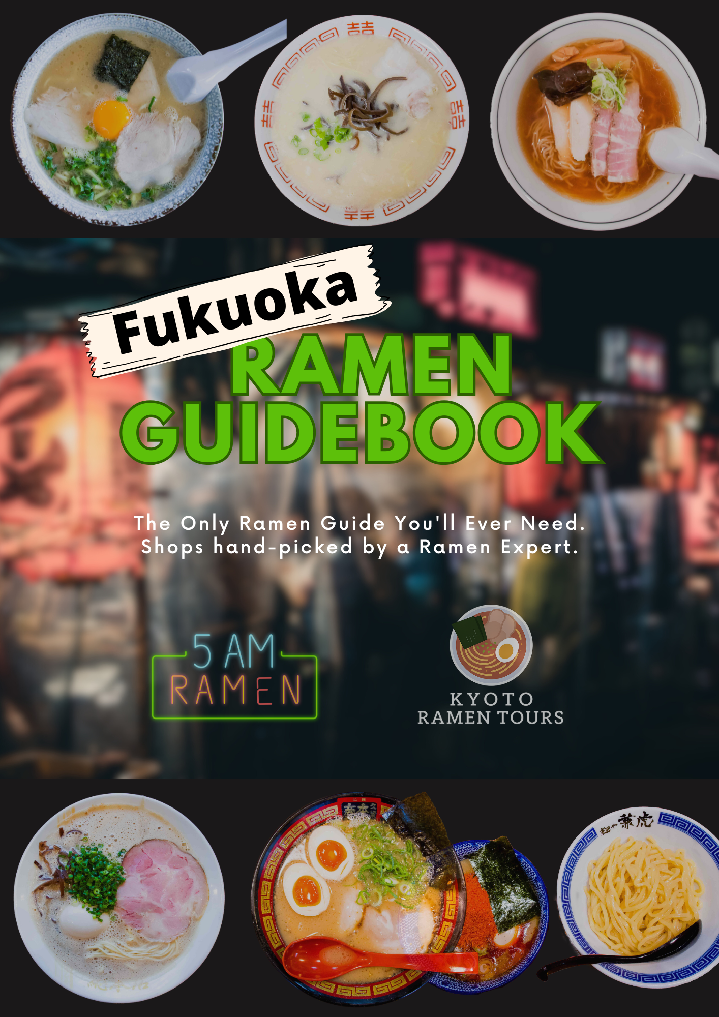 Fukuoka Ramen Guidebook Cover