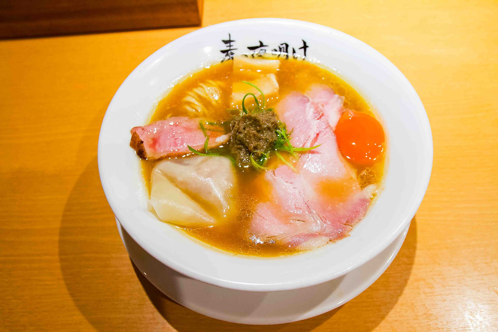 Kani Miso Ramen Closeup