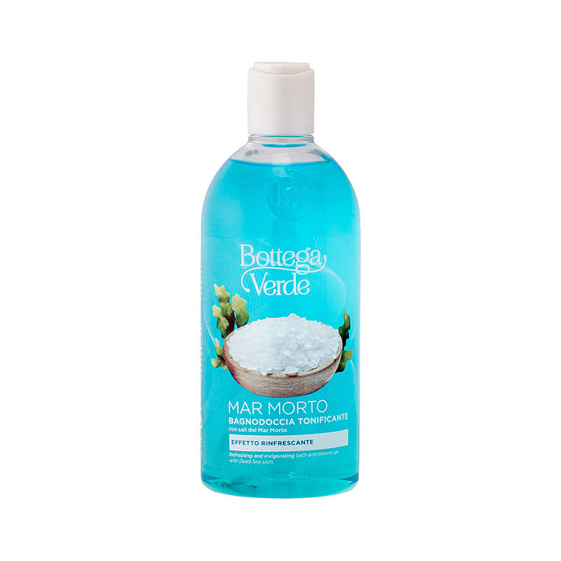 Dead Sea salts - Invigorating bath and shower gel (400 ml)