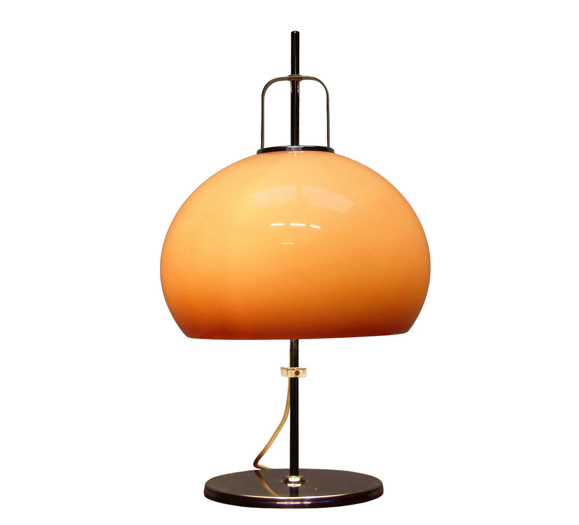 Large 1960s Lucerna Table Lamp Luigi Massoni Harvey Guzzini