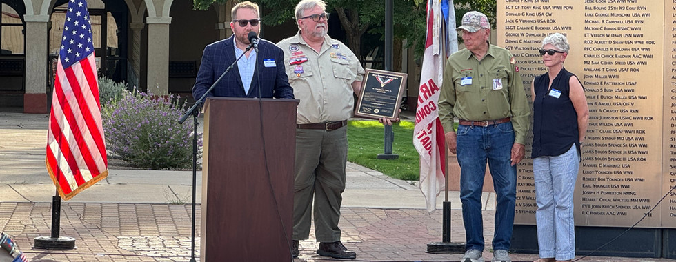 distinguished eagle scout presentation