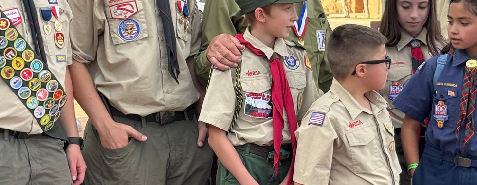 distinguished eagle scout presentation