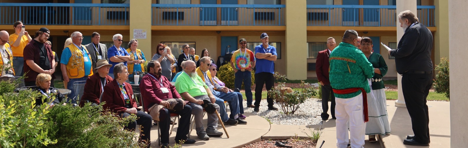 wedding during MD40 convention