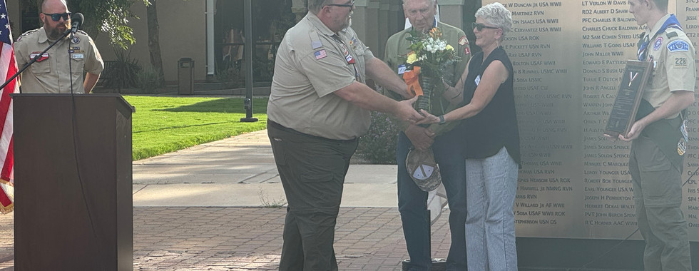 distinguished eagle scout presentation