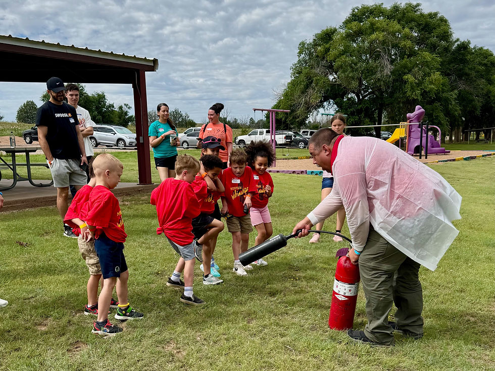 cub scouts at play