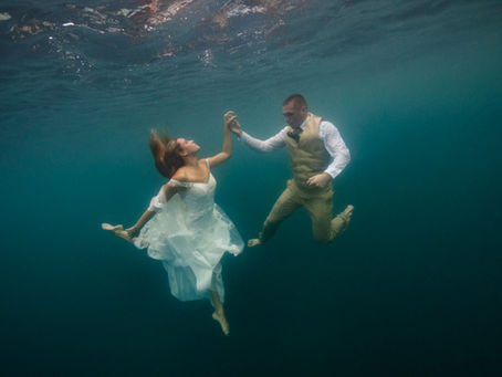 Shipwrecked: an Underwater Wedding in Costa Rica