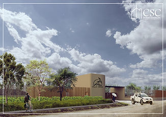 3D Entrada del Proyecto Villa Verde