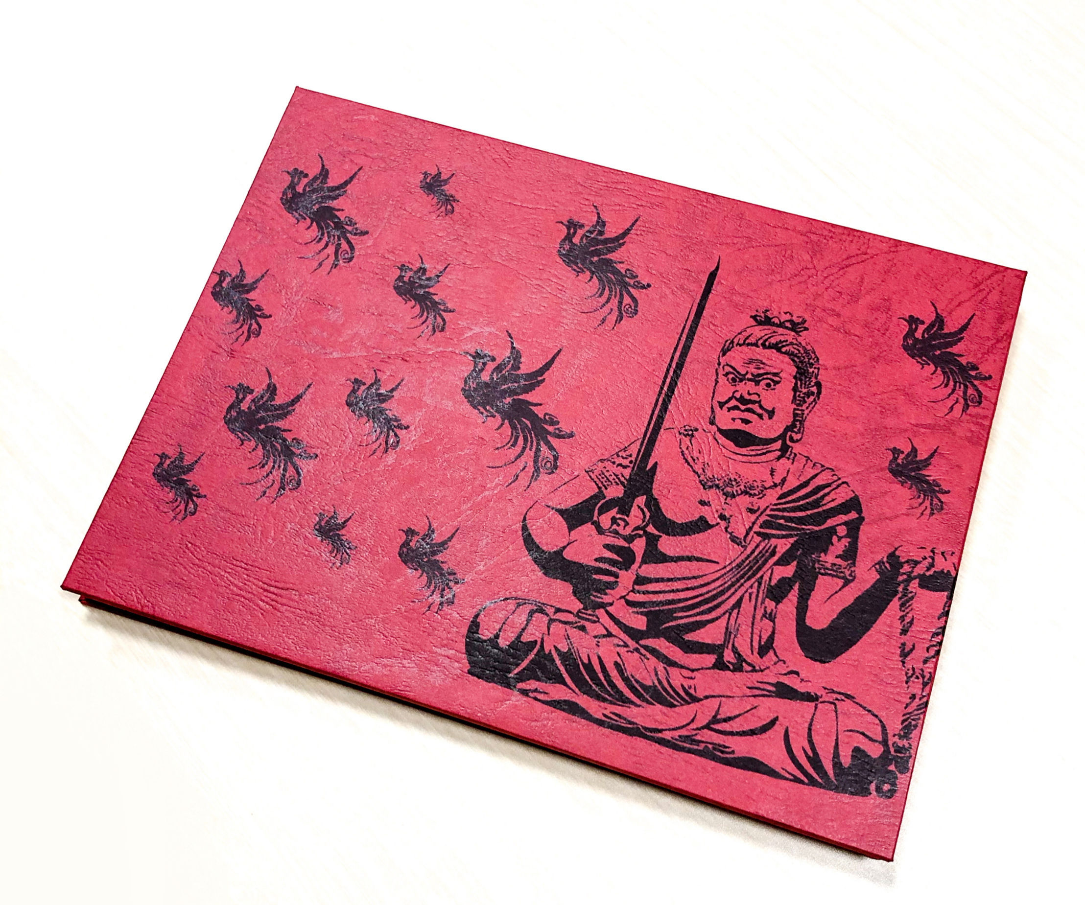 妙輪寺特製 見開き「不動明王」ご朱印帳キット