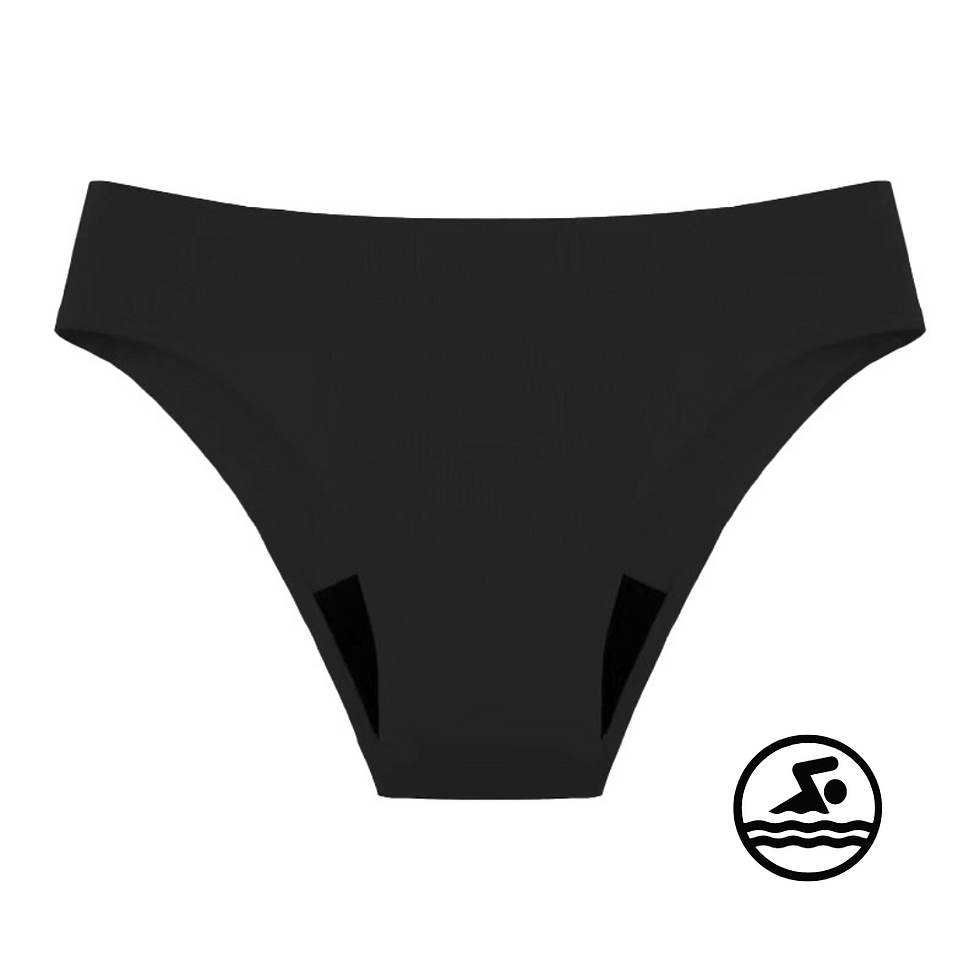 bikini assorbente per il ciclo mestruale