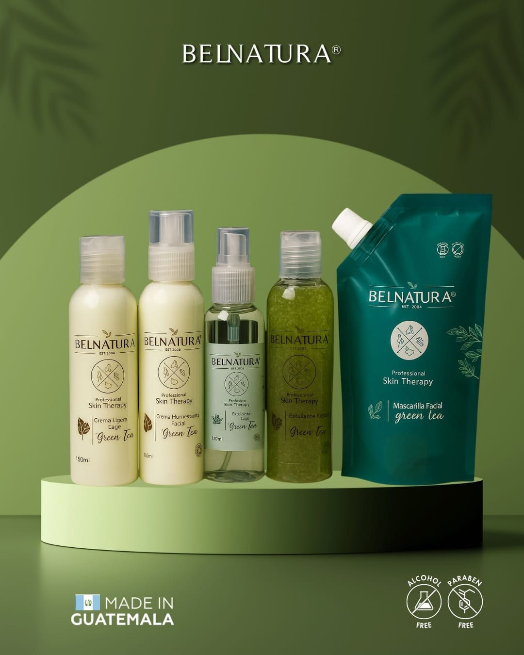 KIT DE LIMPIEZA FACIAL GREEN TEA