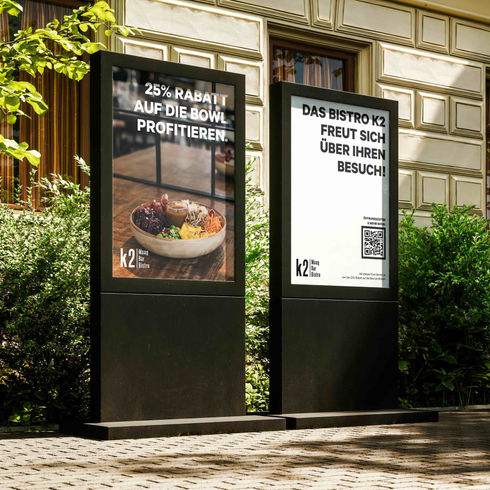 Poster Campaign for Bistro k2
