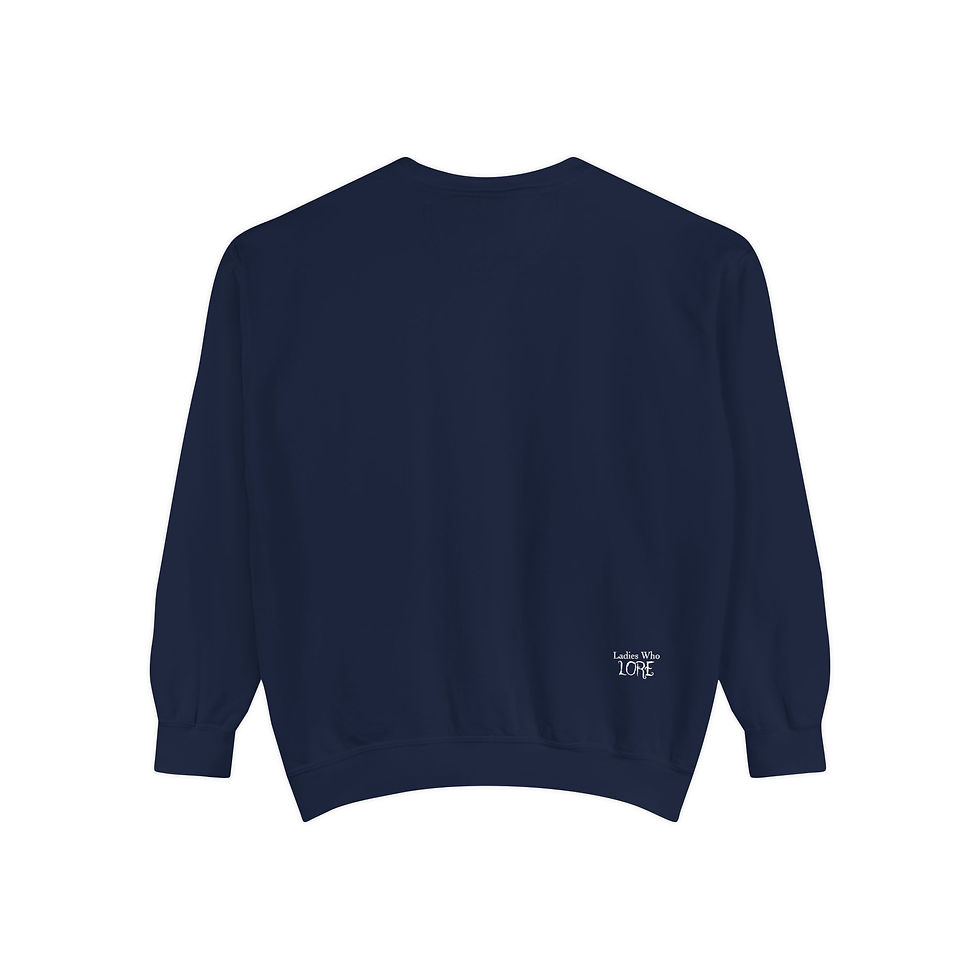 Thumbnail: Conspiracy: Unisex Garment-Dyed Sweatshirt