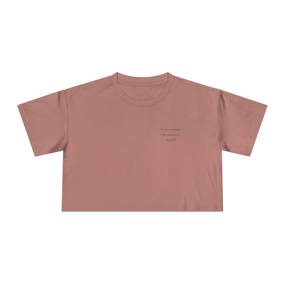 Thumbnail: Conspiracy: Women's Crop Tee