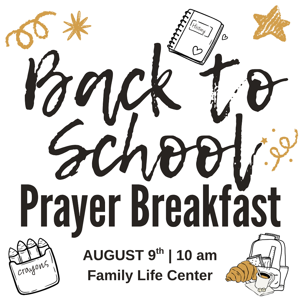Pray Them Back To School