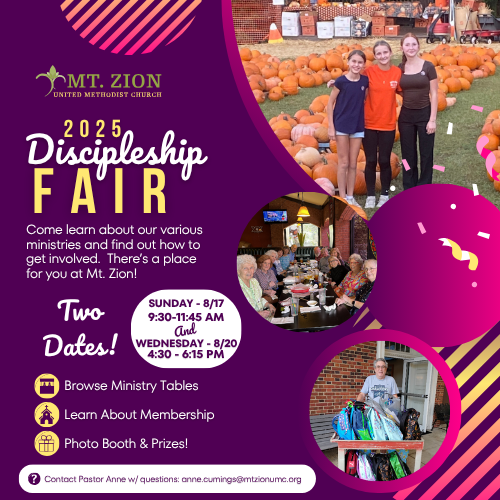 Discipleship Fair