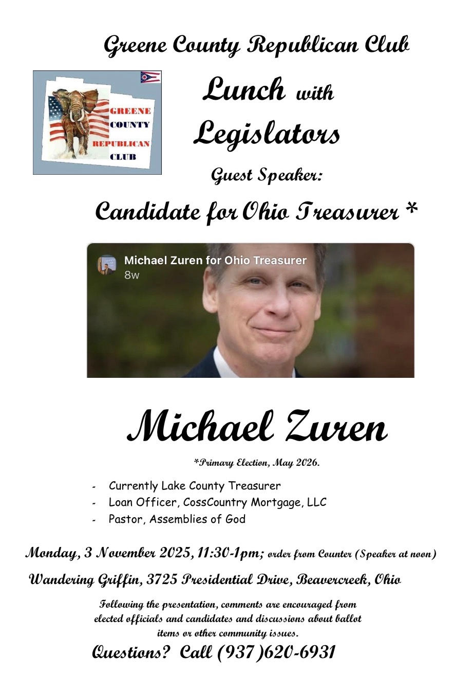 Lunch With Legislators